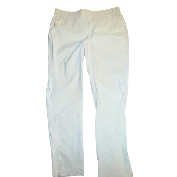 Eddie Bauer White Straight Hiking Leg Pants - Picture 2 of 6